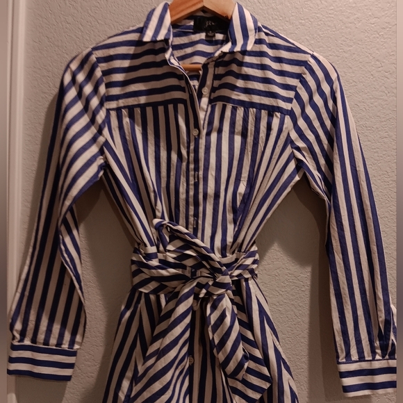 J.Crew Tie-waist Shirtdress in Stripe, 2 - Picture 5 of 9